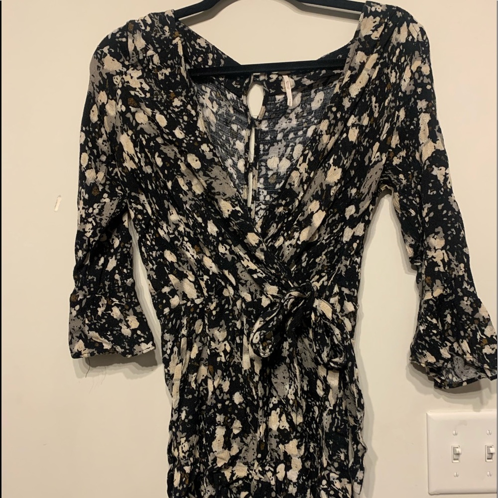 Free people floral romper